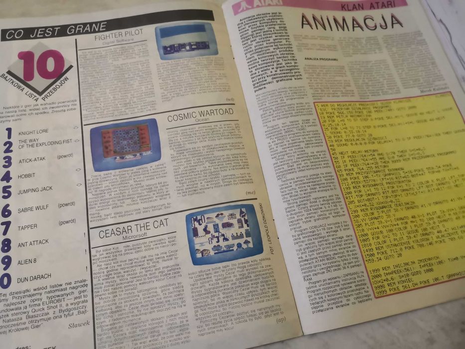 Czasopismo Bajtek 5-6/86