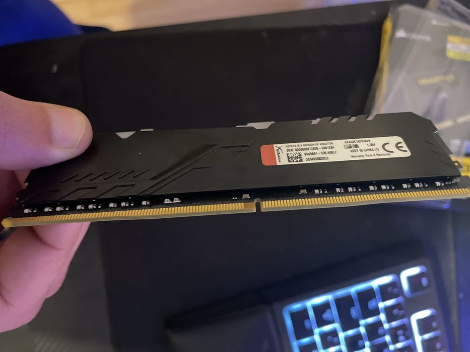 Memoria Ram HyperX Fury RGB DDR4 8Gb