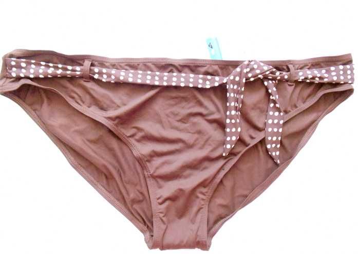 PAPAYA nowe czekoladowe kąpielowe z paskiem 48