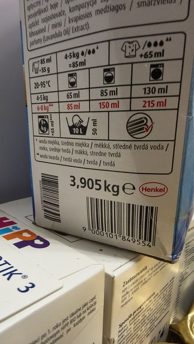 Persil proszek do prania białego 3905g 71 prań