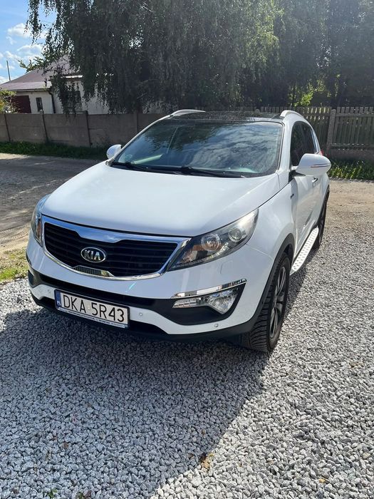 Kia Sportage KIA Sportage, max.wyposażenie, 4x4, automat, skórzana tapicerka, szybe
