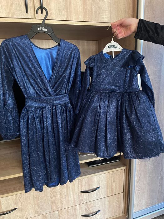 Святкова сукня для мами та маленької принцеси