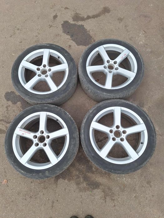 Felgi aluminiowe Audi A4 B6 R17 5x112 ET50 Touran Golf 5 felga komplet