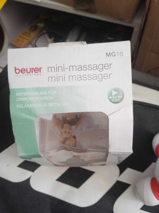 Mini massajador a funcionar bem