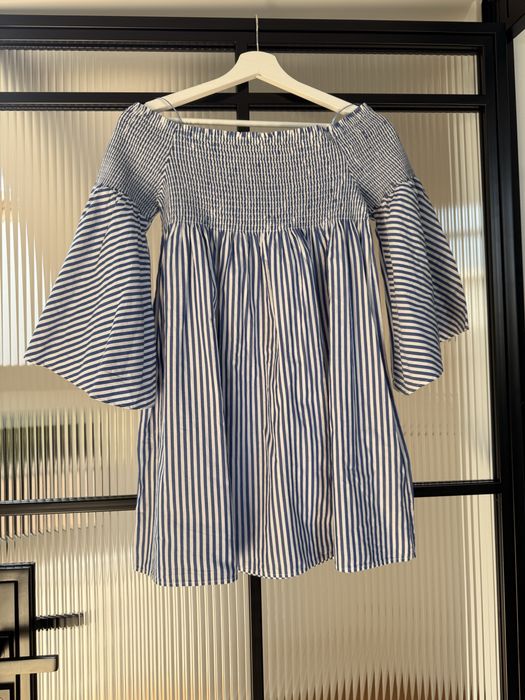 Sukienka hiszpanka w paski Zara