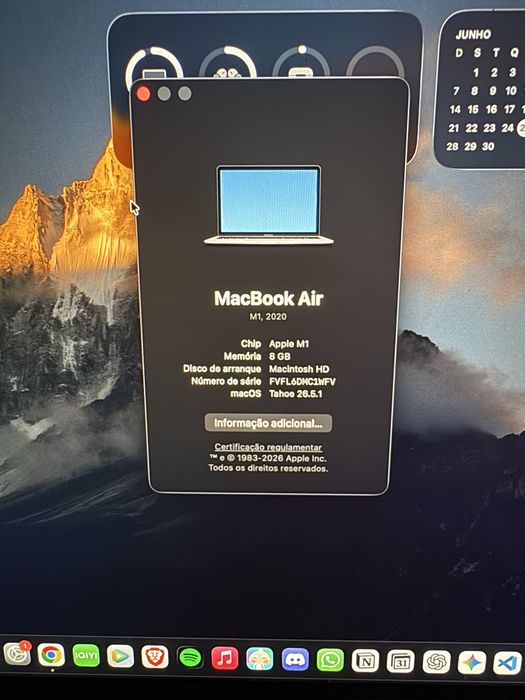 MacBook Air M1 13” (Space Grey)