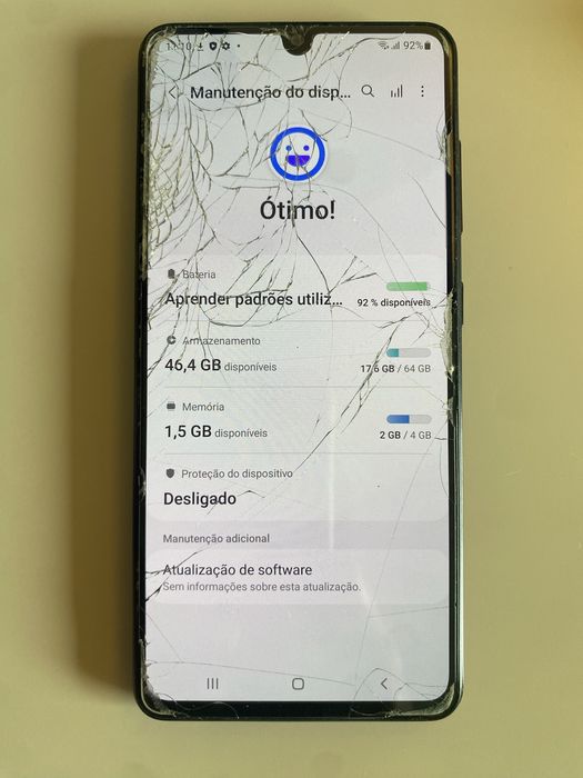 Samsung Galaxy A41 Preto
