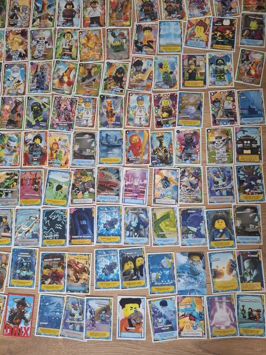 Karty ninjago kolekcja 288 sztuk