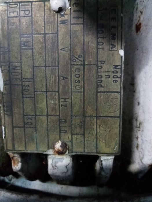 Silnik elektryczny kołnierzowu z chamulcem 7.5kw