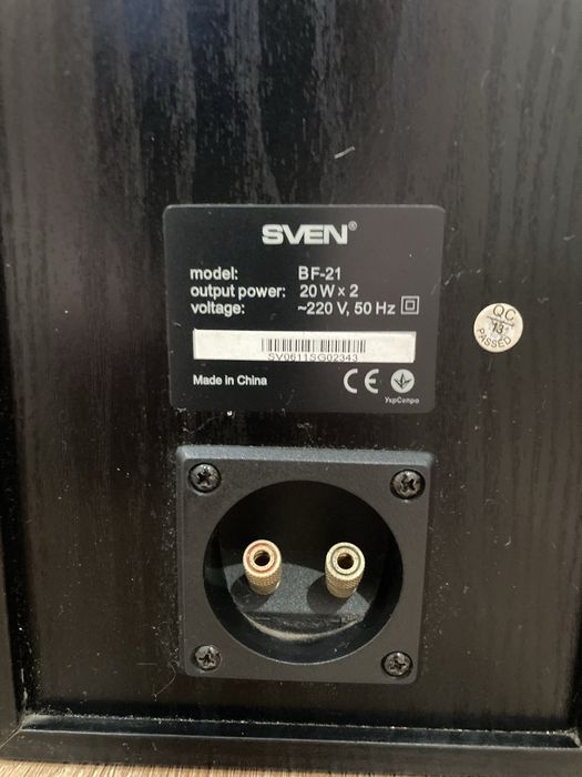 Мультимедійна акустична система sven bf-21
