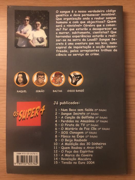 Sangue Secreto ( Livro Juvenil )