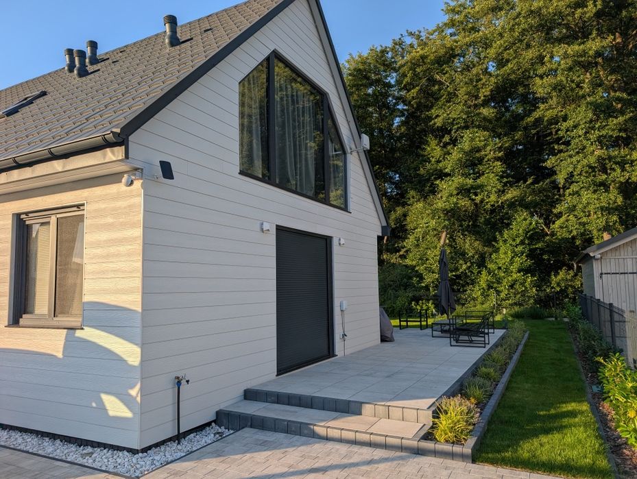 Dom nad jeziorem 87m2 działka 450m2, dostęp do jeziora na osiedlu