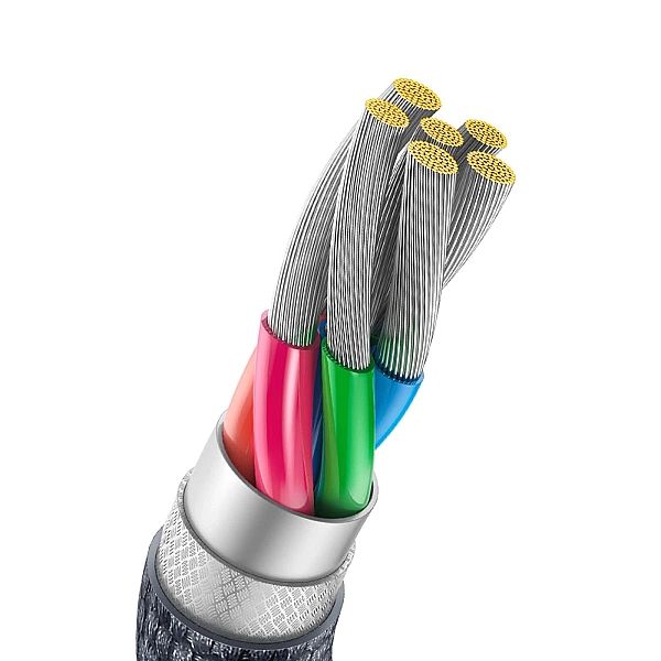 Baseus Crystal Shine Series kabel przewód USB do szybkiego ładowania i