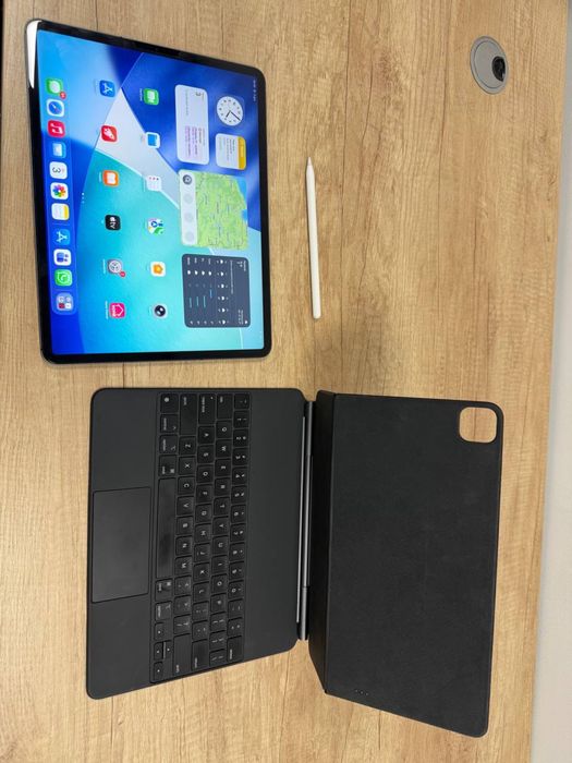 iPad Pro 12.9 128GB z magic keyboard i apple pencil  stan idealny