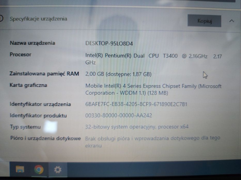 Sprzedam Laptopa Toshiba