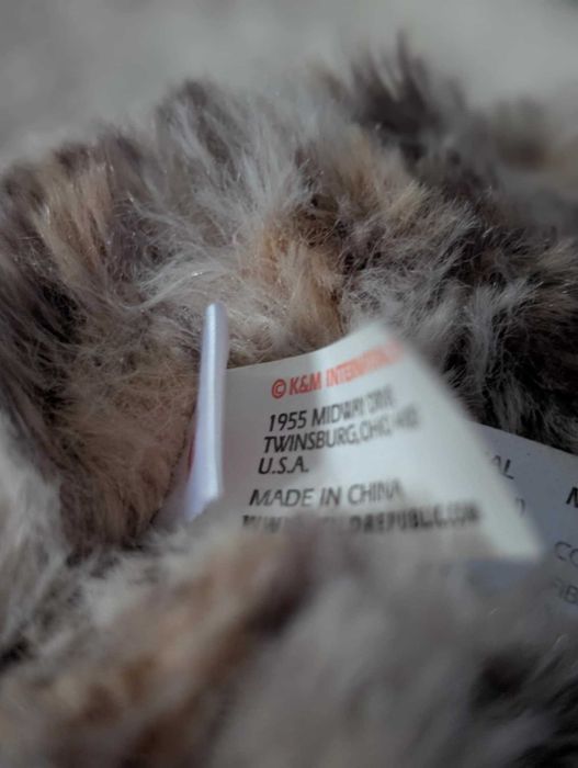 Pluszowy Kot Cleo Wild Republic Zginane Łapki