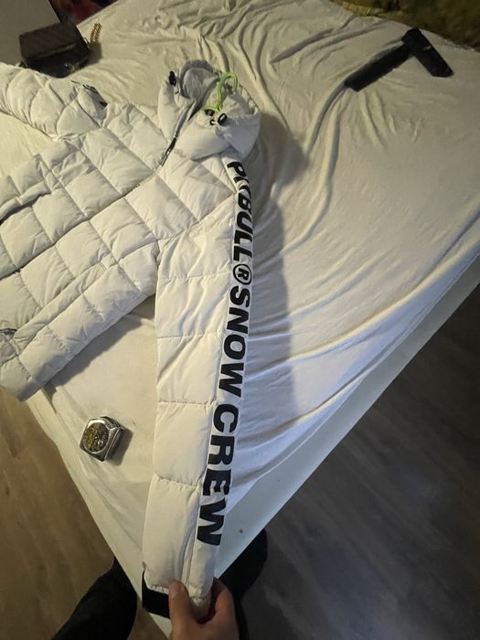 Kurtka zimowa pikowana gruba Pitbull rozniar L oryginalna