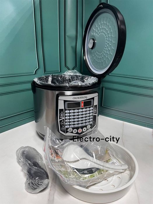 Багатофункціональна мультиварка 
Crownberg СВ-5527 5L 42 програми