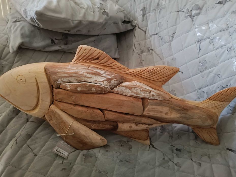 Drewniana ryba - karp