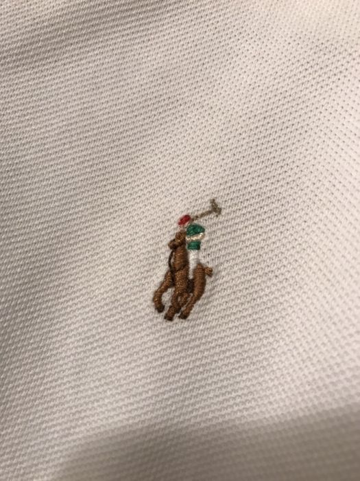 Camisa branca polo ralph lauren - 2/2t