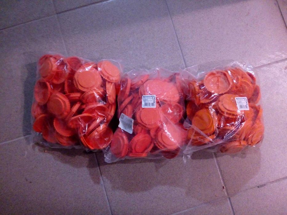 PAWBOL Pokrywa Montażowa do PK 60 z Wąsami 3x50szt.- NOWE