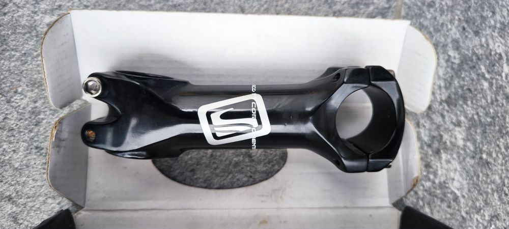 Assessorios de bicicleta  avanço de guiador Scott e eixo da Shimano