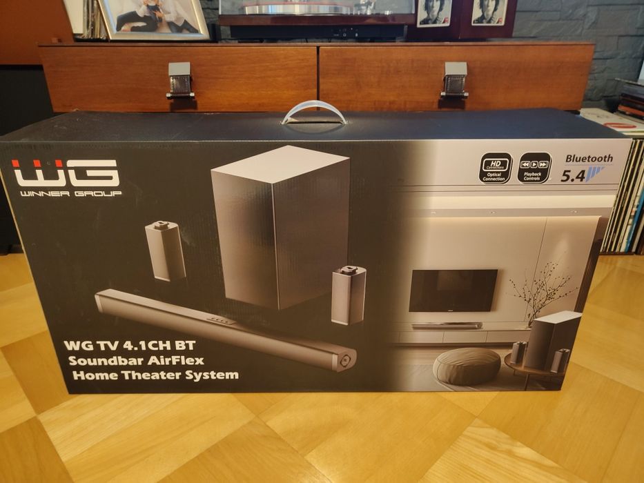 Soundbar WG 4TV Airflex 4.1CH BT Gwarancja/nowy!