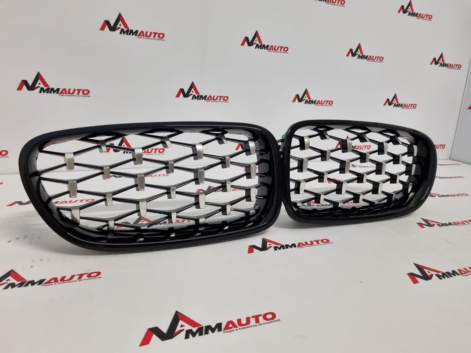 Grelhas Frontais BMW Série 5 F10 F11 Diamond