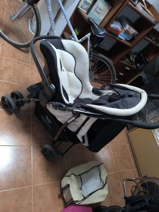 Carrinho+ovo de bebê NANIA