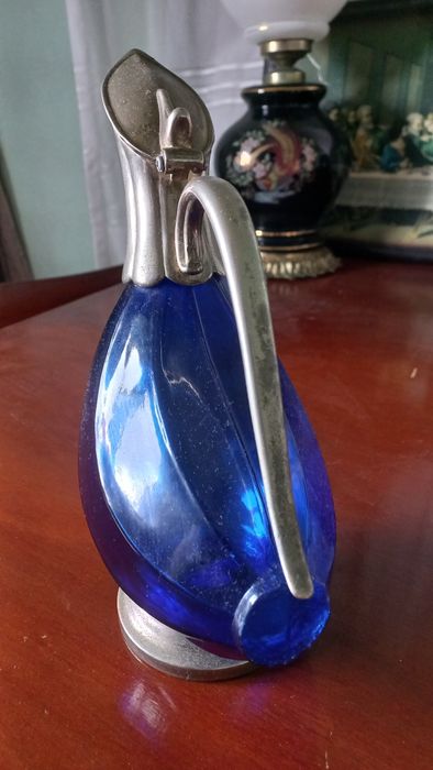 Jarro de vidro vintage