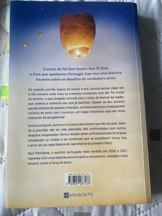 Livro cono se fosse a primeira vez de raul minh, Alma
