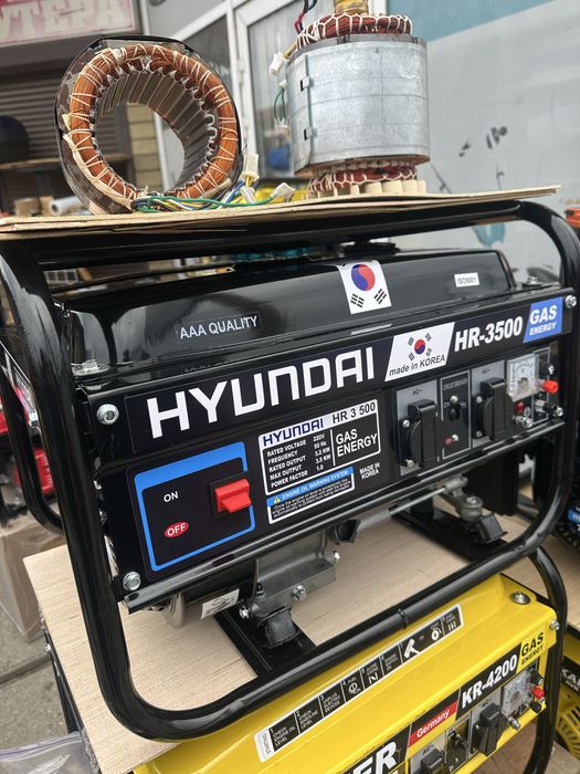Генератор 3-3.5 кВт HYUNDAI LS, Европа, бесплатная доставка