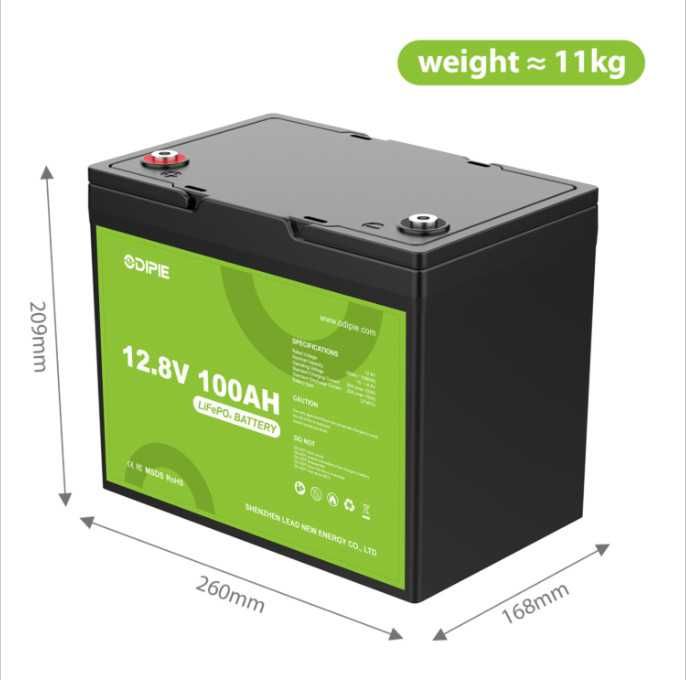 Акумуляторна батарея LiFePo4 ODIPIE 12v 100Ah