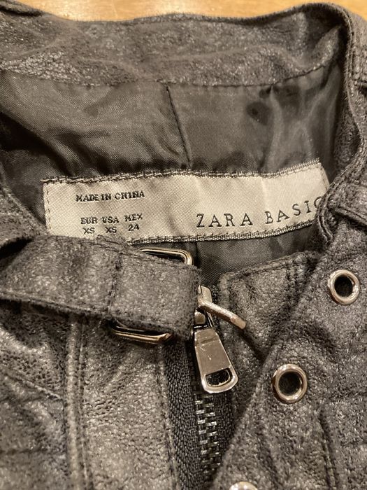 Casaco Zara aspeto envelhecido