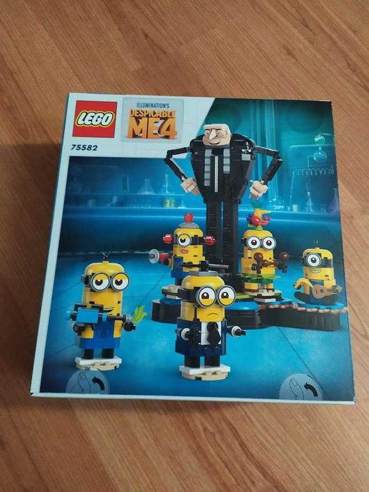 LEGO Gru Despicable Me 75582 - Gru e Minions Construídos com Peças