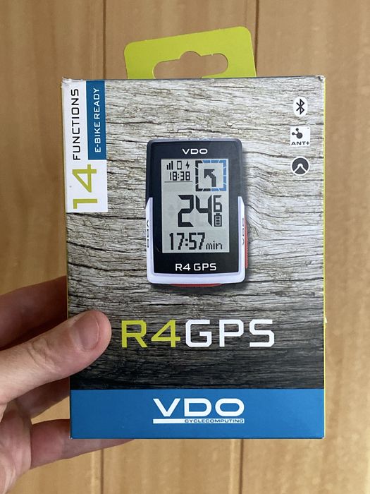 Велокомпьютер VDO R4GPS
