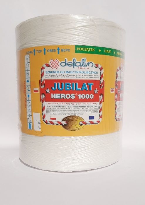 SZNUREK DEFALIN HEROS 4000 OGRODNICZY do pomidorów snopowiązałki folii