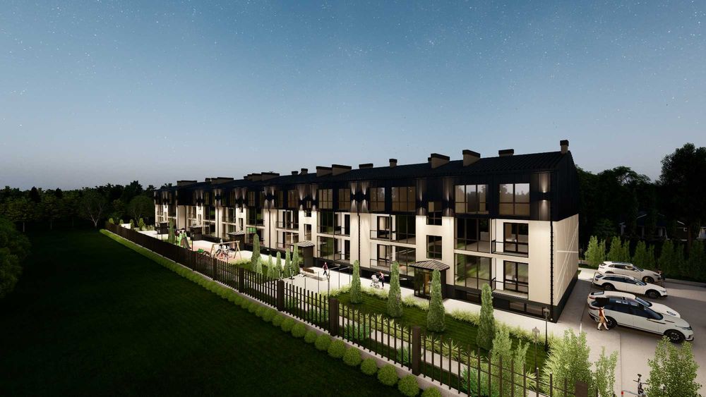 Світла та комфортна 2-кім квартира 54м² на першому поверсі | Брюховичі