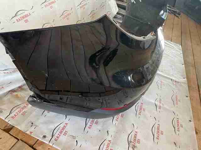 Бампер задний в сборе bmw x5 f15 черный, дефекты на фото