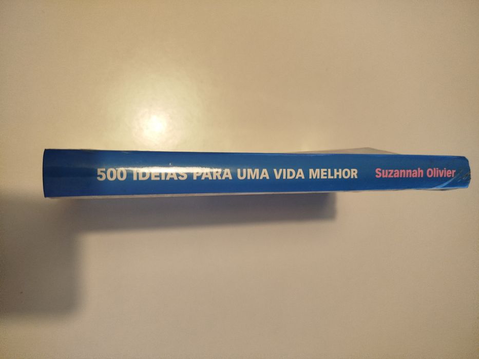 Livro 500 ideias para uma vida melhor.