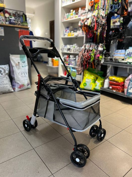 Візок коляска для собак та котів зооколяска