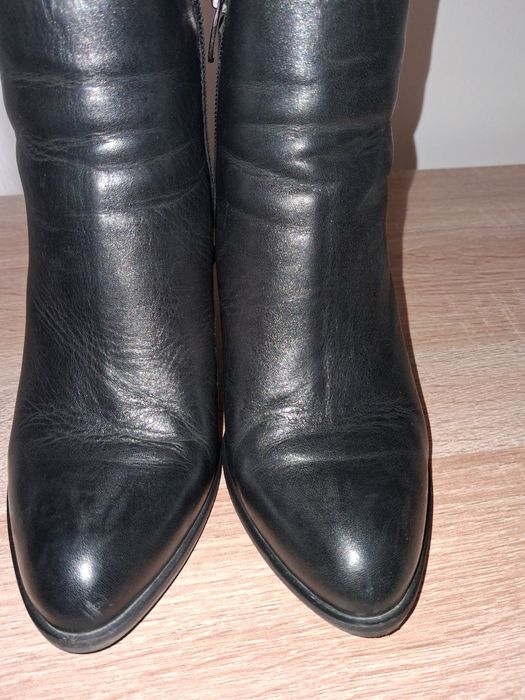 Botki czarne Lasocki