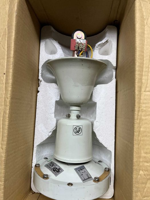 Ventilador de Teto novo  S&P HTS-90 45W Branco – 3 Pás Metálicas