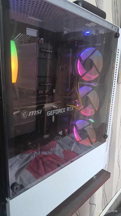 Продается игровая сборке ПК на основе RTX 3060 ABD INTEL CORE I5 11 GE