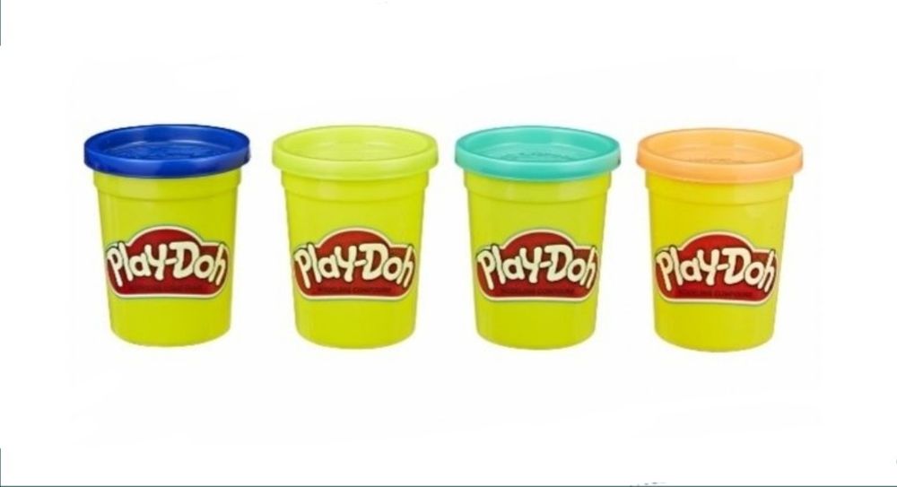 Play doh ciastolina zapas 4 tuby