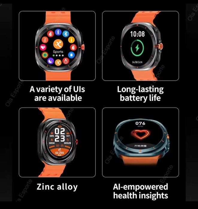 Smart Watch 7 with 1.52-inch HD Display and 240*296 Resolution64729665078914122
