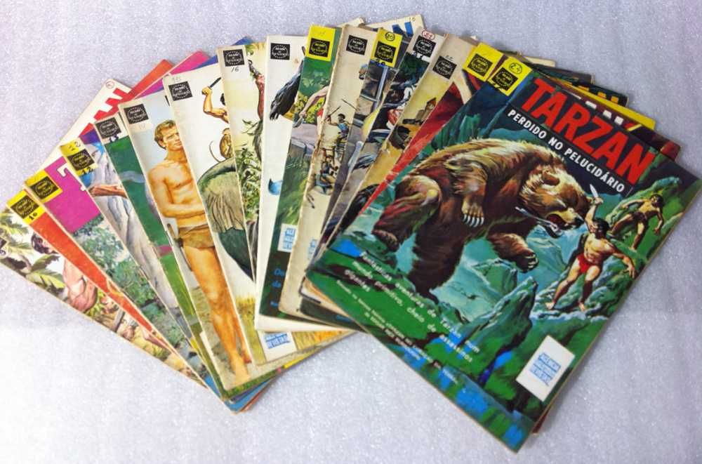 Antiga Coleção ~ "TARZAN SUPLEMENTO MA" ~ COMPLETA ~ 96 Números ~ RARA