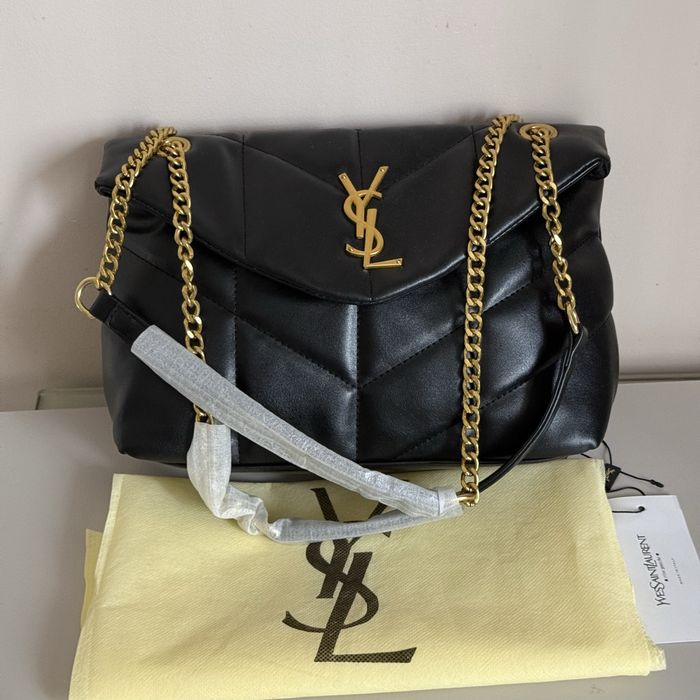 Сумка YSL чорна через плече