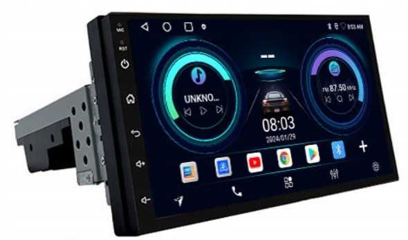 ANDROID 14- 2/32 GB Nawigacja usb wifi RDS mirror link - 1 DIN 7"