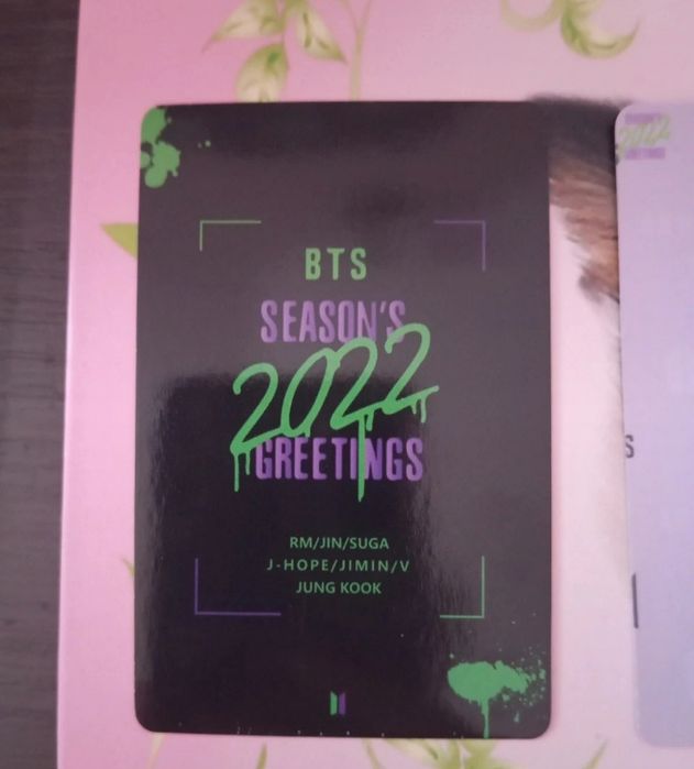 Karty lomo suga bts